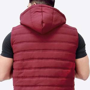 Chaqueta sin Mangas Acolchada de Invierno 2026 con Logotipo Personalizado para Hombre, Chaqueta sin Mangas Cómoda para Uso en Exteriores y Casual - Product Image 6