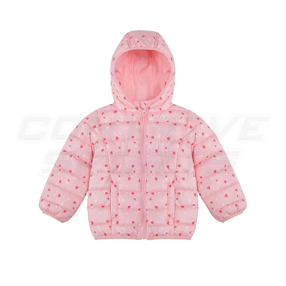 Kids Puffer Bubble Unisex Coats Winter Shiny Jackets For Girls and Boys Warm Children Coat