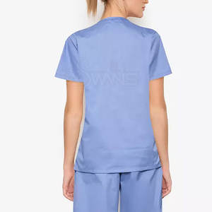 ชุดยูนิฟอร์มพยาบาลผู้หญิงคุณภาพสูง ระบายอากาศได้ดี ปี 2024 ขายส่ง ผ้าฝ้าย 100% รับสั่งทำโลโก้ ผ้าทอ เสื้อผ้าสำหรับบุคลากรทางการแพทย์ - Product Image 6