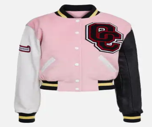 Chaqueta Universitaria de Béisbol Personalizada de Alta Calidad con Diseño y Logotipo Hechos a Medida, Chaqueta Universitaria de Lana para Hombre - Product Image 4