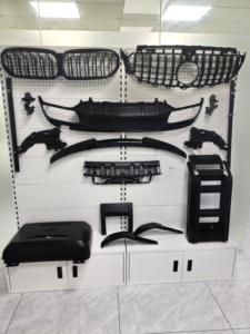 Kit aggiornato GLB45 diffusore posteriore tubo di scarico paraurti posteriore per Mercedes-Benz <span class=keywords><strong>GLB</strong></span> X247 non AMG paraurti anteriore auto - Product Image 5