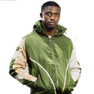 Chaqueta cortavientos ligera sublimada al por mayor para hombre, chaqueta Softshell, chaqueta sublimada deportiva, cortavientos para exteriores, chaquetas de montaña - Product Image 2