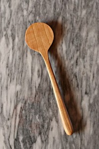 Cuchara de Acacia de madera Natural hecha a mano, utensilio de cocina, herramienta de servicio de agitación para hornear, ergonómica, duradera, ecológica - Product Image 5