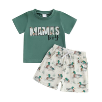 Conjunto de Ropa para Niños Pequeños Personalizable y Ecológico de Bangladesh, de Secado Rápido, Tejido de Algodón, OEM ODM, Alta Calidad, Tendencia para Todas las Temporadas