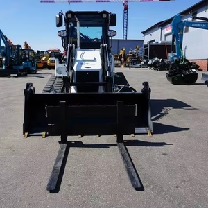 Nouvelle chargeuse-pelleteuse Hidromek HMK 62T équipée d'un moteur kubota 64 cv et d'une cabine fermée avec chauffage et climatisation - Product Image 3