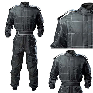 Vêtements de sport respirants pour karting pour enfants et adultes, combinaison de protection imprimée pour toutes les tailles - Product Image 2