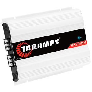 Taramps DS 800x2 Amplificador de 2 Ohmios 800 vatios RMS 2 canales 400x2 vatios RMS Digital Crossover HPF LPF Bridgedable Car Audio System - Product Image 2