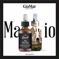 Kit de croissance de barbe GioMat pour homme, parfum frais, biologique, végétalien, à base de plantes, avec huile hydratante à la vitamine C, offre OEM pour l'entretien de la barbe