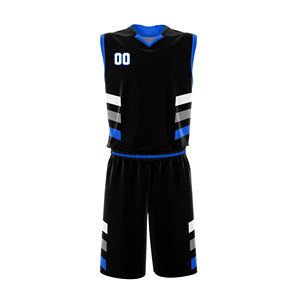 Conjunto de Camiseta y Pantalones Cortos de Baloncesto de Verano 100% Poliéster, Alta Calidad, Transpirable, Anti-UV, Secado Rápido, Sin Mangas, Unisex, Tallas Grandes - Product Image 5