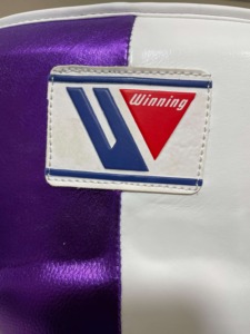 Viola bianco vincente guanto da boxe Guard dell'inguine da boxe nuovo stile guardia dell'inguine da boxe RRI-BGG-29 - Product Image 5