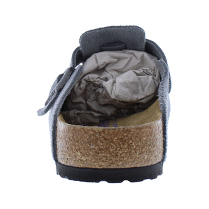 Scarpe Birkenstock Boston Unisex Colore: Grigio Basalto 100% Autentiche - Product Image 1