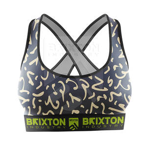 Sujetador deportivo transpirable ligero para mujer Top deportivo de moda para entrenamiento Venta en línea Esencial - Product Image 1