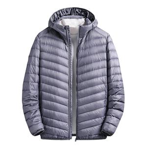 Nouveau logo personnalisé de haute qualité manteau d'hiver noir doudoune Streetwear à capuche hommes doudoune pour hommes - Product Image 5