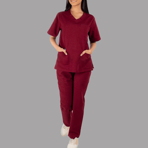 Uniformes de gommage médicaux Offre Spéciale Les femmes gomment les ensembles d'uniformes d'infirmière pour le service d'OEM d'hôpital - Product Image 2