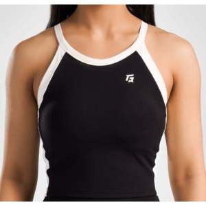 เสื้อกั๊กกีฬากลางแจ้งสีขาวดำ - Product Image 4