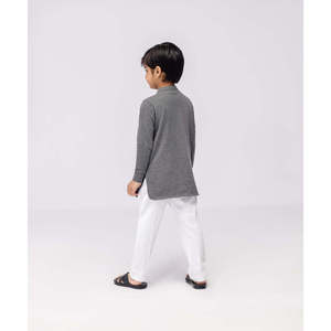Chemise tunique à patte cachée pour garçons/filles - Product Image 3
