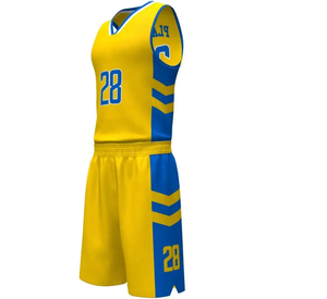Design personnalisé, maillot d'équipe, maillot de basket-ball par sublimation, ensemble d'uniformes de la série personnalisée pour basket-ball - Product Image 3