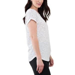 T-shirt d'été à col rond 100% coton pour femmes sur mesure en gros avec impression numérique Caractéristiques à séchage rapide et anti-rides - Product Image 6