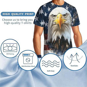 T-shirts en coton doux avec logo personnalisé de haute qualité 180 g/m² T-shirt en coton vierge pour hommes Vente en gros - Product Image 6