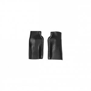 Gants d'équitation en cuir véritable pour homme Makila - Marron moyen et noir - Product Image 3