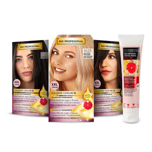 Cadeau-Kit de masque capillaire régénérant avec coloration permanente des cheveux pour le soin des cheveux - Product Image 1