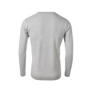 เสื้อสเวตเตอร์คอวีสำหรับผู้ชายเสื้อวอร์มคอตตอนคอวีแบบคลาสสิกสำหรับฤดูหนาว - Product Image 3