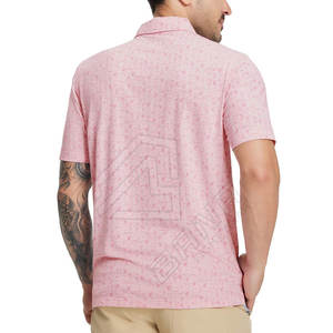 เสื้อยืดโปโลลำลองสำหรับผู้ชายผู้หญิงผ้าคอตตอนพิมพ์ลายแบบถักแขนสั้นสำหรับ100% โลโก้ที่กำหนดเอง - Product Image 4