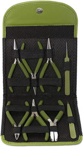 Nueva llegada de alicates para hacer joyas de acero inoxidable con insertos de nailon de alta calidad TARIQMFG.CO Juego de alicates - Product Image 4