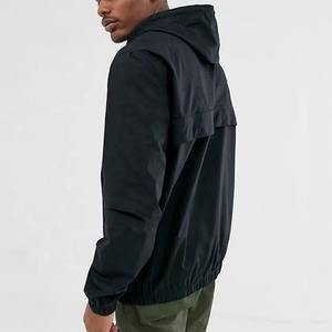 Manteau à séchage rapide pour hommes avec logo personnalisé OEM Veste coupe-vent à manches longues pour hommes avec impression du logo d'entreprise - Product Image 2