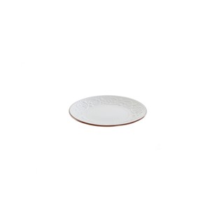 Plato Relieve Gres Blanco 21 cm Colección Platos & Platos - Product Image 2
