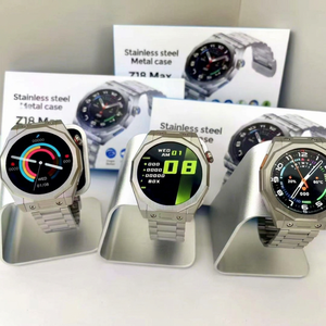 Montre connectée Sower Z18 Max, boîtier en acier inoxydable de 1,52 pouce, étanche IP67, montre de sport ronde avec écran tactile et Bluetooth - Product Image 2