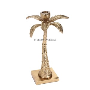 Wholesale Bulk Selling Most Fancy Unique Tree Designer Prime Quality Metal Gold Plated Candle Stick Holder In Impressive Price - Product Image 3