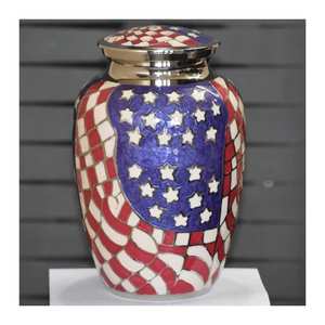 Diseño personalizado Artesanías Urnes Cremación Canadá Funeral Accesorios Metal Urna Cremación por encargo con calidad de exportación - Product Image 6