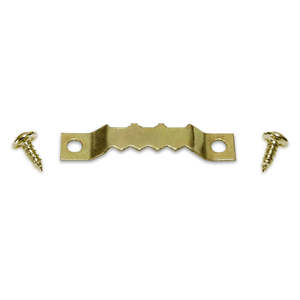 20-Piece Sawtooth <b>Hangers</b> for Photo Frames Brass Metal Type - Product Image 2