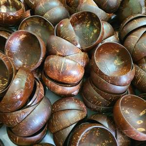 100% Cuencos de cáscara de coco natural Cuencos de coco de cáscara ecológicos con logotipo personalizado y alta calidad por Eco2go Vietnam - Product Image 3