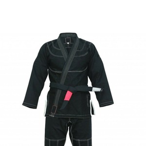 Vente en gros de kimono BJJ personnalisé uniforme d'arts martiaux 100% coton extensible avec logo personnalisé tailles unisexe pour adultes disponibles sur le devant - Product Image 5