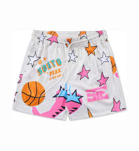 OSTROWEARS ENTERPRISES Short surdimensionné pour homme 100% coton Logo de broderie jacquard personnalisé tricoté au crochet Nouveau tricot OEM/ODM - Product Image 6