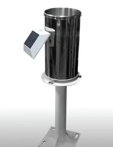 Estação de Medição de Chuva Simples com Balde Inclinável de Aço Inoxidável CE 0.5mm para Monitoramento de Chuvas na Região Asiática - Product Image 2