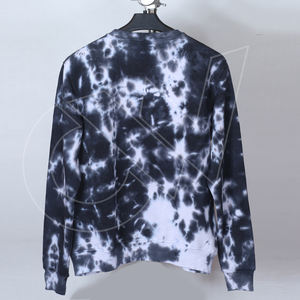 Precio de fábrica Calidad Premium Tie Dye Pullover Sudaderas Alta calidad 100% Fleece para hombres - Product Image 2