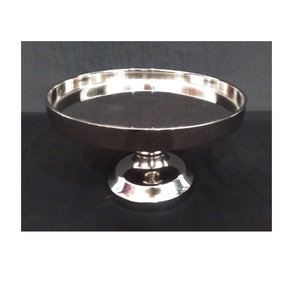 Single Tier Custom Finished Cake Stand Custom Metal Cake Stand Luxury Table Centerpieces for Wedding Table Cake Stand - Product Image 3