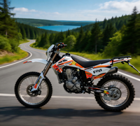 Potente Motocicleta Todoterreno Enduro de 250cc, Refrigerada por Aire, Estilo Kews, para Carreras de Supermoto y Cross, para Adultos