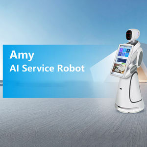 Robot de Recepción para Vestíbulo de Hotel, Robot Interactivo con Pantalla Táctil, Guía Inteligente por Voz, Sistema de Guía para Visitantes, Robot de Entrega de Alimentos - Product Image 2