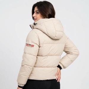 Vêtements d'hiver matelassés de qualité supérieure pour femmes, veste matelassée avec un rembourrage doux et chaud, coupe confortable et durable, veste matelassée pour femmes - Product Image 5