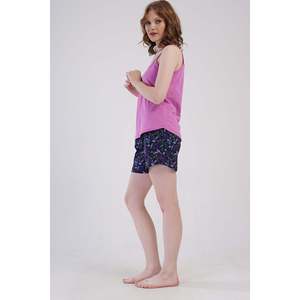 Conjunto de Falda con Tirantes Ovalados para Mujer - Product Image 4