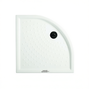 Plato de Ducha Semicircular Matera H6CM Blanco 80x80, Artículos para Baño y Aseo - Product Image 3