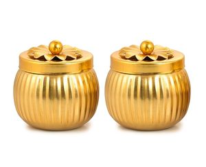Stylish Stainless Steel Dry Fruit Container Set <b>with</b> <b>Lids</b>, Durable Rustproof <b>Storage</b> <b>Boxes</b> for Home, Party and Gifting - Product Image 6