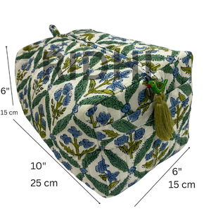 Reusable Eco-Friendly Quilted Sea Green Zipper <b>Bag</b> Custom Printed <b>Travel</b> Grocery <b>Tote</b> <b>Bag</b> Cosmetic Organizer for <b>Bags</b> Large - Product Image 2