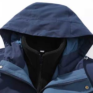 Hot Selling Men's Casual <b>Canvas</b> Stand Collar Windbreaker Winter <b>Jacket</b> for Outdoor Streetwear Breathable - Product Image 2