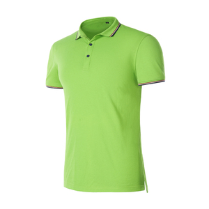 Polo en coton polyester de haute qualité pour uniforme d'entreprise, 200 g/m², polo personnalisé pour homme avec logo brodé, polo de golf - Product Image 2