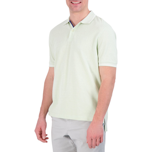 Polo transpirable de secado rápido para hombre, camiseta de manga corta 100% de algodón, venta al por mayor, camiseta de alta calidad - Product Image 6